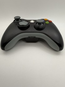 Microsoft Xbox 360 Wireless Controller Black / Gray Genuine OEM Tested Working