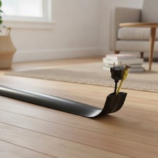 4ft Floor Cord Cover, Cable Cavity 0.6 W x 0....