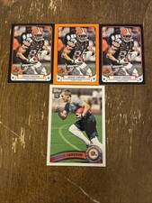 (4) Jordan Cameron RC 2011 Topps 2013 Topps Magic Mini Black & Orange Rookie Lot