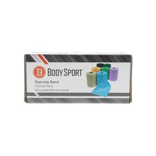 Body Sport Exercise Band, 6 YD ROLL, Heavy Resistance, Green