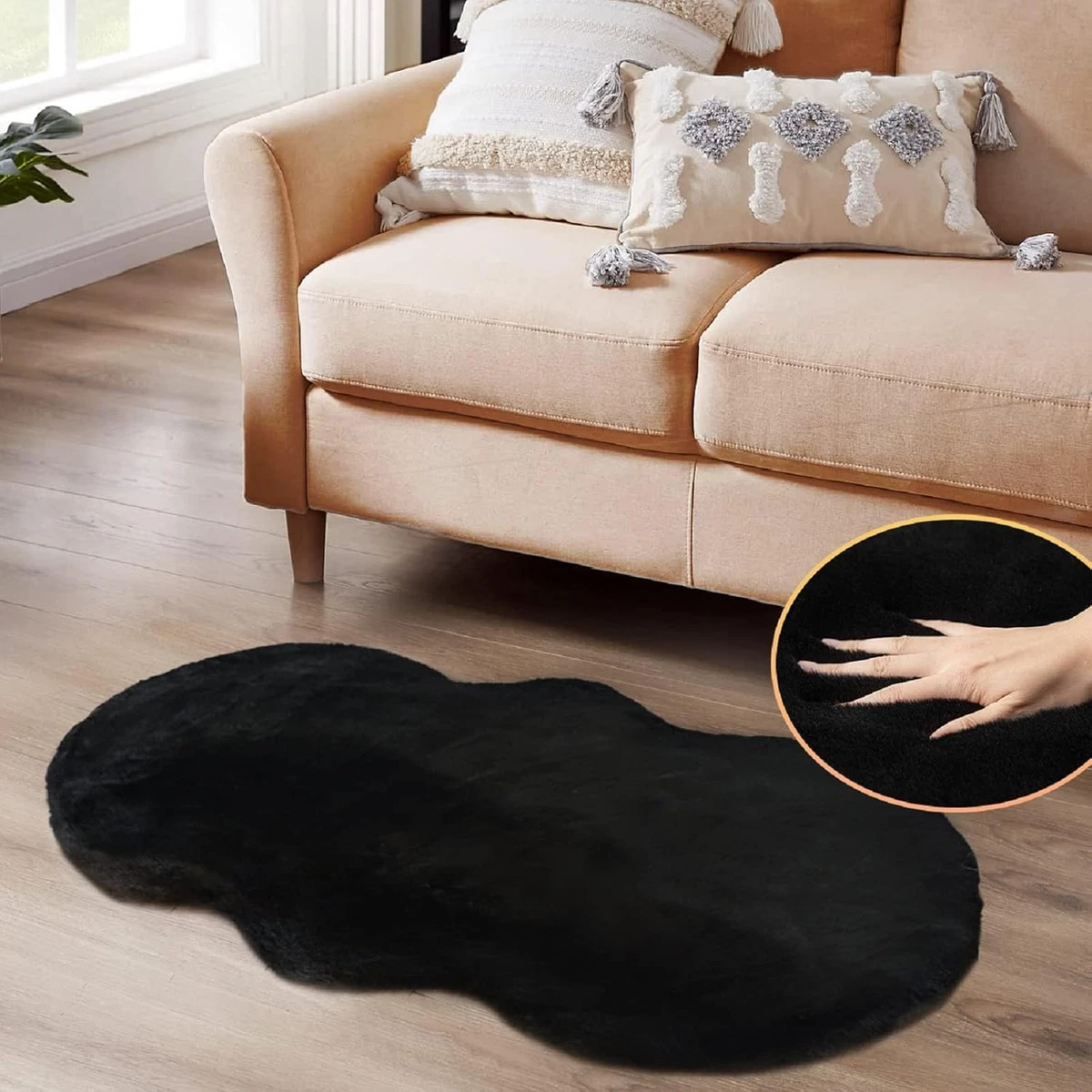 SFLXO - Tappetino da bagno antiscivolo, lavabile in lavatrice, morbido e assorbente, in soffice microfibra, riutilizzabile, colore: turchese, 80 x 50 cm