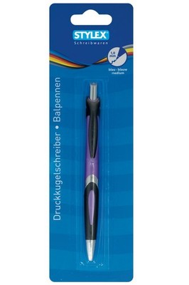 5x Kugelschreiber Kuli Druckkugelschreibe  blauschreibend Schreibstift
