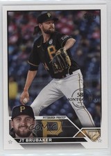 2023 Topps Complete Set 582 Montgomery Club JT Brubaker #75 ff8