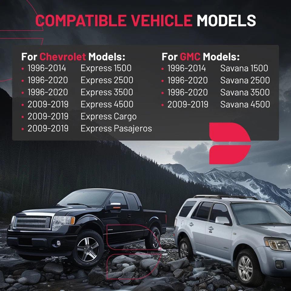 940-112 Sliding Door Latch Rear Passenger Right Side for SaVana GMC 3500 Van - Image 4 of 4