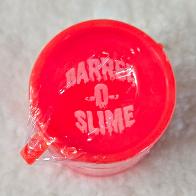 Barrel O Slime Orange Mini Barrel Classic Toy Novelty Slime MPN 166228