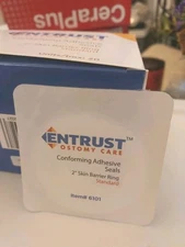 A MUST!! ENTRUST Ostomy Care Adhesive Seal Rings, 2in Barrier Ring #1601 (20qty)