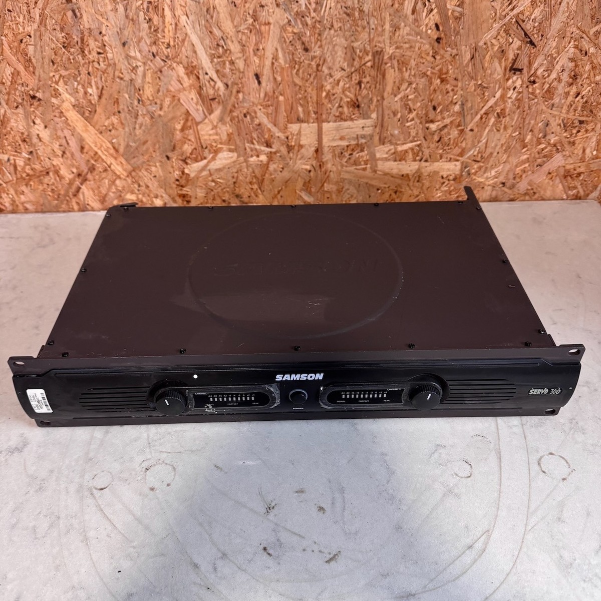 Samson Servo 300 Power Amplifier Studio Rack Mountable | eBay