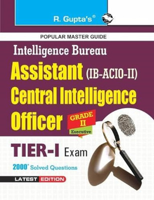 Intelligence Bureau: Assistant Central Intelligence Off -  NEW Rph Editorial B 2