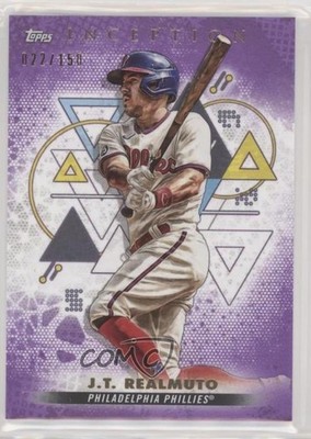 2022 Topps Inception Purple 22/150 JT Realmuto #35 2qw