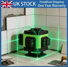 Laser Level,Self-leveling 16 Lines Green Beam Cross Line Tiling Floor Waterproof