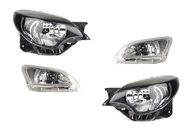 Scheinwerfer Set passend für Renault Twingo II H4 Li. Re Twingo 2 2012- Blinker