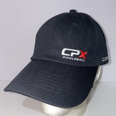 CPX Pickleball x CCPWealth Black Baseball Cap