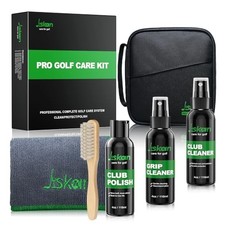 Pro Golf Cleaning Kit with Golf Club Cleaner Brush, Grip Cleaner, Club Jis-GP01