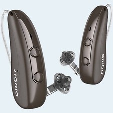 Signia Pure Charge  Go 7 IX  Charger 3 Yr US Warranty-programmed Deep Brown