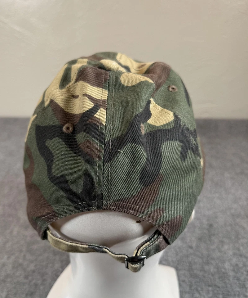 Boné Hanging Rock Stokes County chapéu alça traseira camuflagem bordado masculino - Imagem 4 de 4