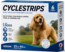 Dog Flea And Tick Treatment Control Medicine 3 Month For XL Dogs 23 -44 Lbs