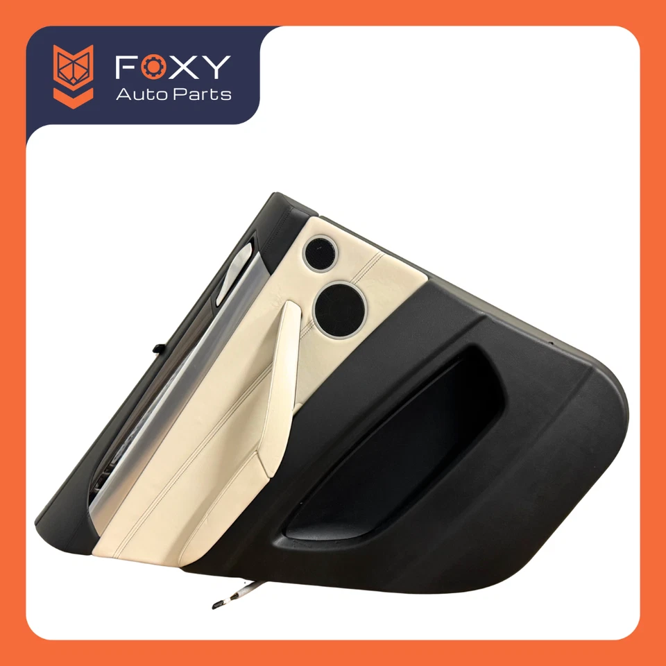 Panel de puerta trasera BMW E71 E72 X6 2008-2014 con pantalla enrollable y conjunto de marco de ventana OEM Foto 2 de 4