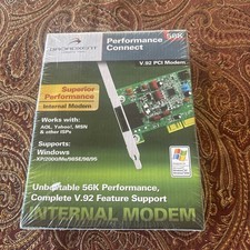 BROADXENT V.92 PCI Internal Modem Superior Performance Supports Windows Sealed