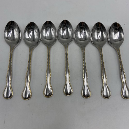 3 Cuillères à Soupe Ovales Reed & Barton – Modèle Dickinson Vintage – Inox