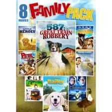 8-Movie Family Pack DVD 2012 2-Disc Set NEW