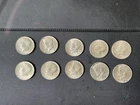 New ListingTommythoKennedy Half Dollars 1965, 1967-70 Lot of 10 Circulated Coins 40% silver