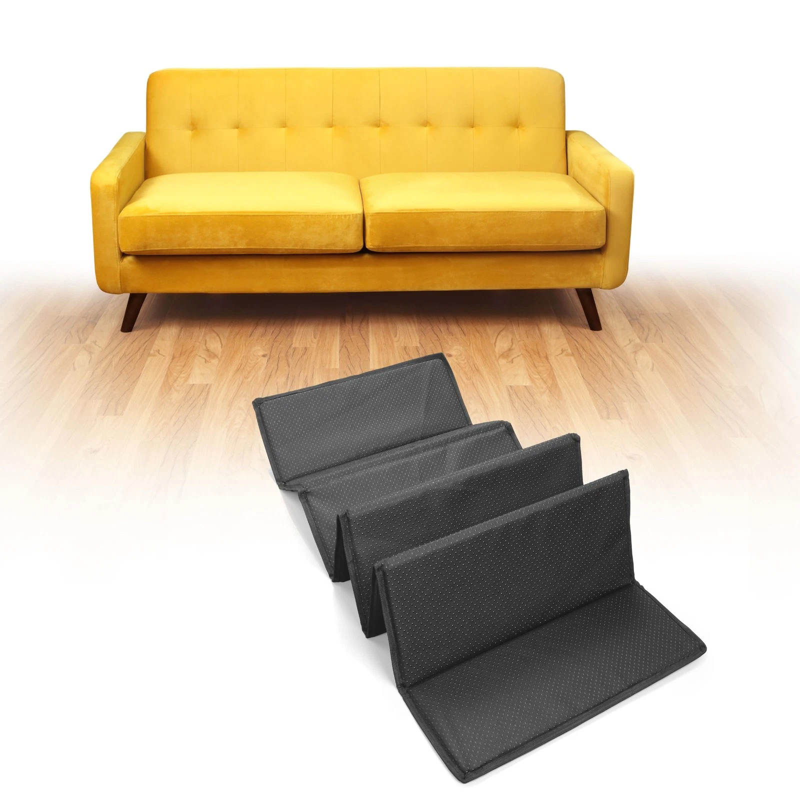 Fox & Red Sofa saver 2 Seater (50 x 100) Sagging 50 x 100 2 Seater, Black
