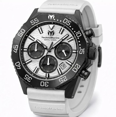 TechnoMarine Mare Vivo Men s Watch   44mm | White | Model TM-225079