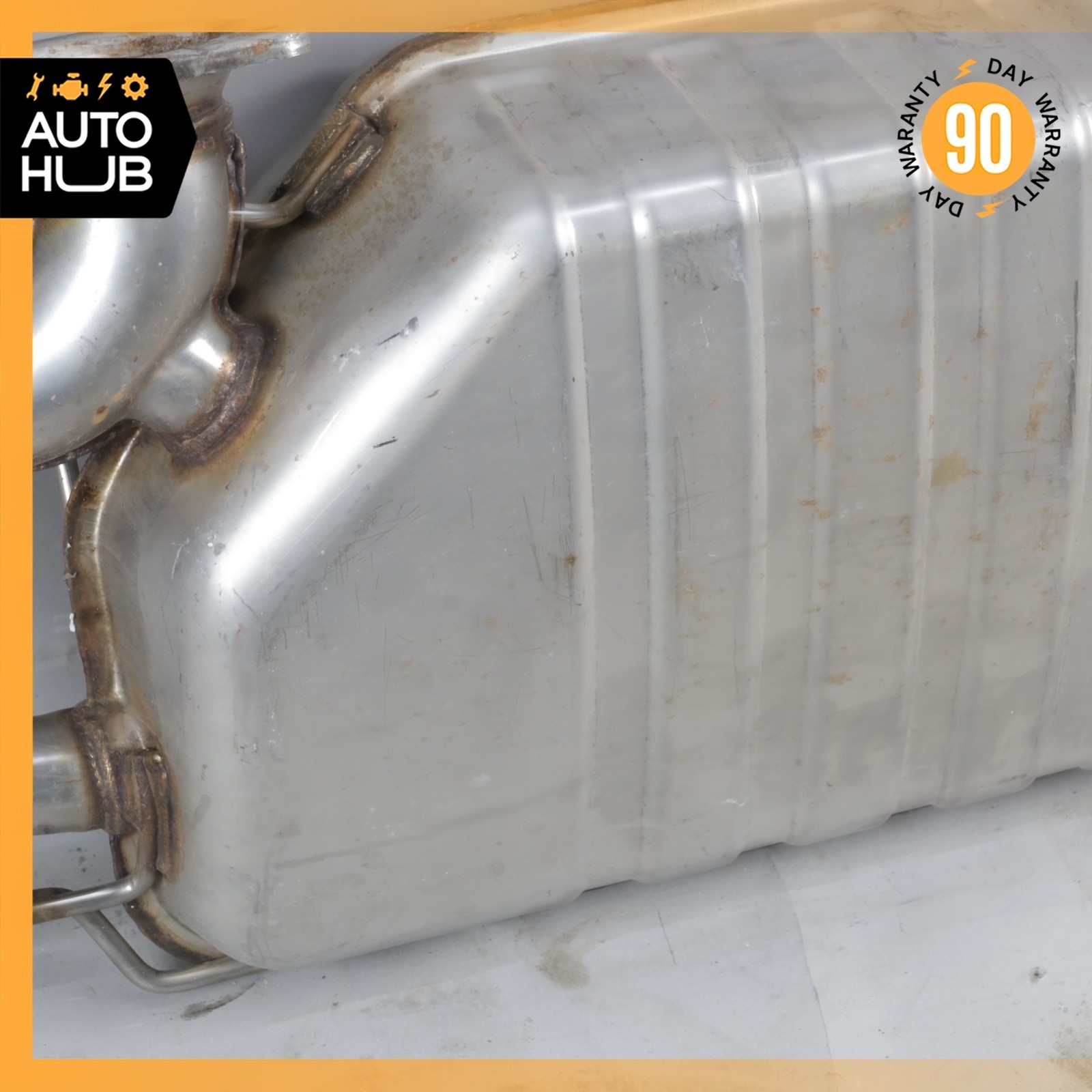 18-23 Aston Martin DB11 4.0L V8 M177 Dual Exhaust Muffler Mufflers Assembly OEM