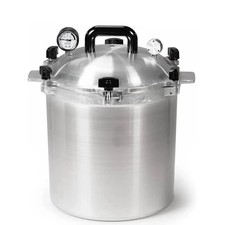 All American 930 30 qt. Canner Pressure Cooker - Silver