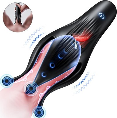 Automatic Licking Male Masturbator Cup Penis Training Stroker Sex Toy for  Men US
