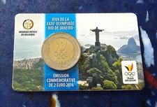 2€ Belgique 2016 "Jeux Olympiques Rio de Janeiro" Team Belgium Coincard - Neuf