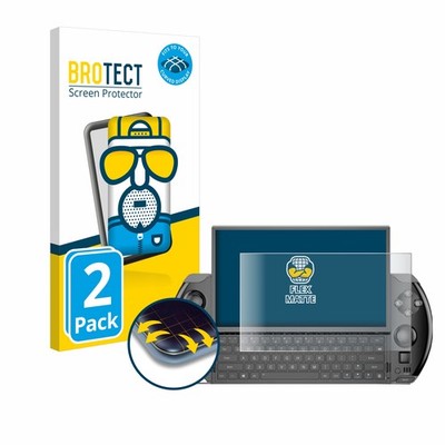 2x Fullscreen für GPD Win 4 Matt Display Schutzfolie