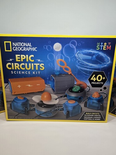 National Geographics Epic Circuits Science Kit per bambini - NUOVO - Foto 1 di 2