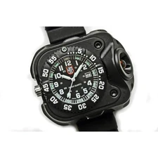 Luminox SureFire 2211 Black Quartz Watch Military Style WristLight