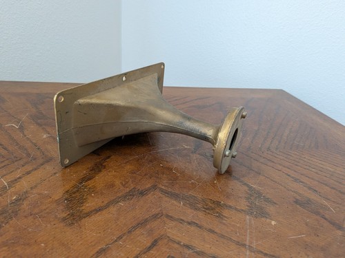 Gold Colored Horn Teeeter Speaker No Driver