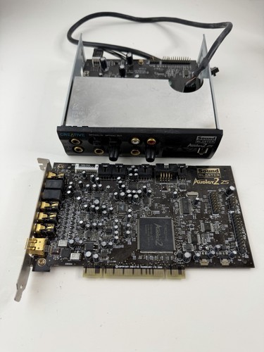 Creative Audigy 2 ZS Platinum Sound Card & SB0250 I/O Drive Bay (Breakout Box)