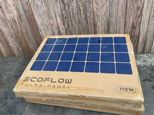 EcoFlow 110W Outdoor Camping Portable Solar Panel  Solar Power Sealed Boxes