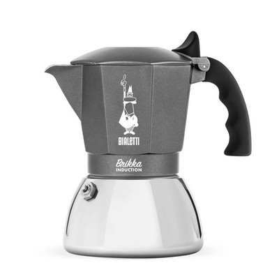 Bialetti Brikka Induction Coffee Maker, 4 Cups (170ml), Espresso Style