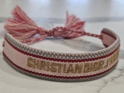 Christian Dior Friendship Bracelet Pink. EUC | eBay