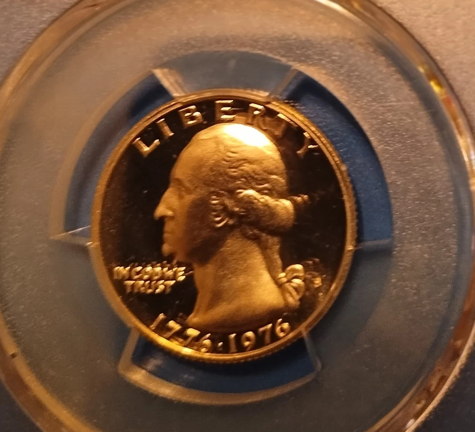 🔥 1976-S 25C Silver Quarter Bi-Centennial PCGS PR70DCAM - Image 4 of 4