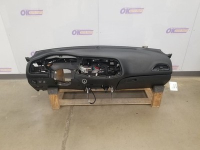 18 2018 DODGE CHALLENGER R/T DASH PANEL ASSEMBLY BLACK WITH GLOVE BOX 