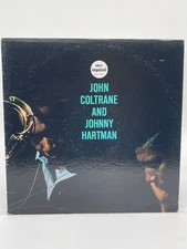 JOHN COLTRANE JOHNNY HARTMAN 12" LP VG+ VINYL RECORD IMPULSE 1963 REISSUE