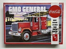 AMT 1179 1976 Coca-Cola GMC General Truck Tractor Plastic Model Kit 1/25 Scale