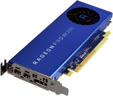 Scheda video grafica AMD Radeon Pro WX 2100 2GB GDDR5 GPU pcie 3.0 basso profilo
