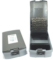 Spiralbohrer Metallbohrer Satz HSS-G Din 338, 1-6 Mm (+0,1), 51-Tlg, In Rosebox