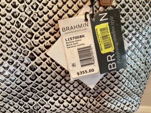 Borsa a tracolla Melbourne nuova con etichette Brahmin Medium Asher Popsicle - Foto 6 di 11