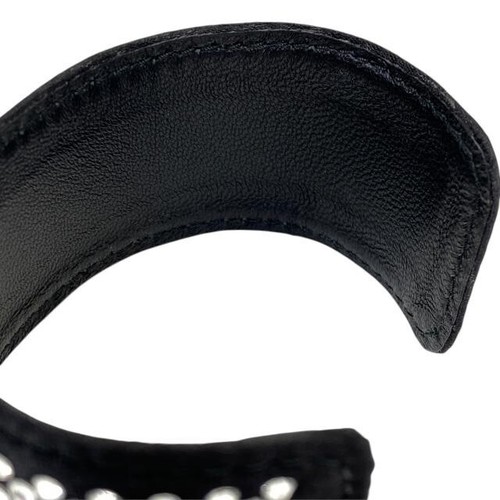 Pulsera PRADA Brazalete Logo Estrás Material Satinado con Caja Auténtica - Imagen 6 de 8