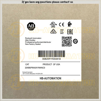 NEW 20AB6P8A0AYNNNC0 AB AC Drive Fast Shipping 20AB6P8A0AYNNNC0 CM