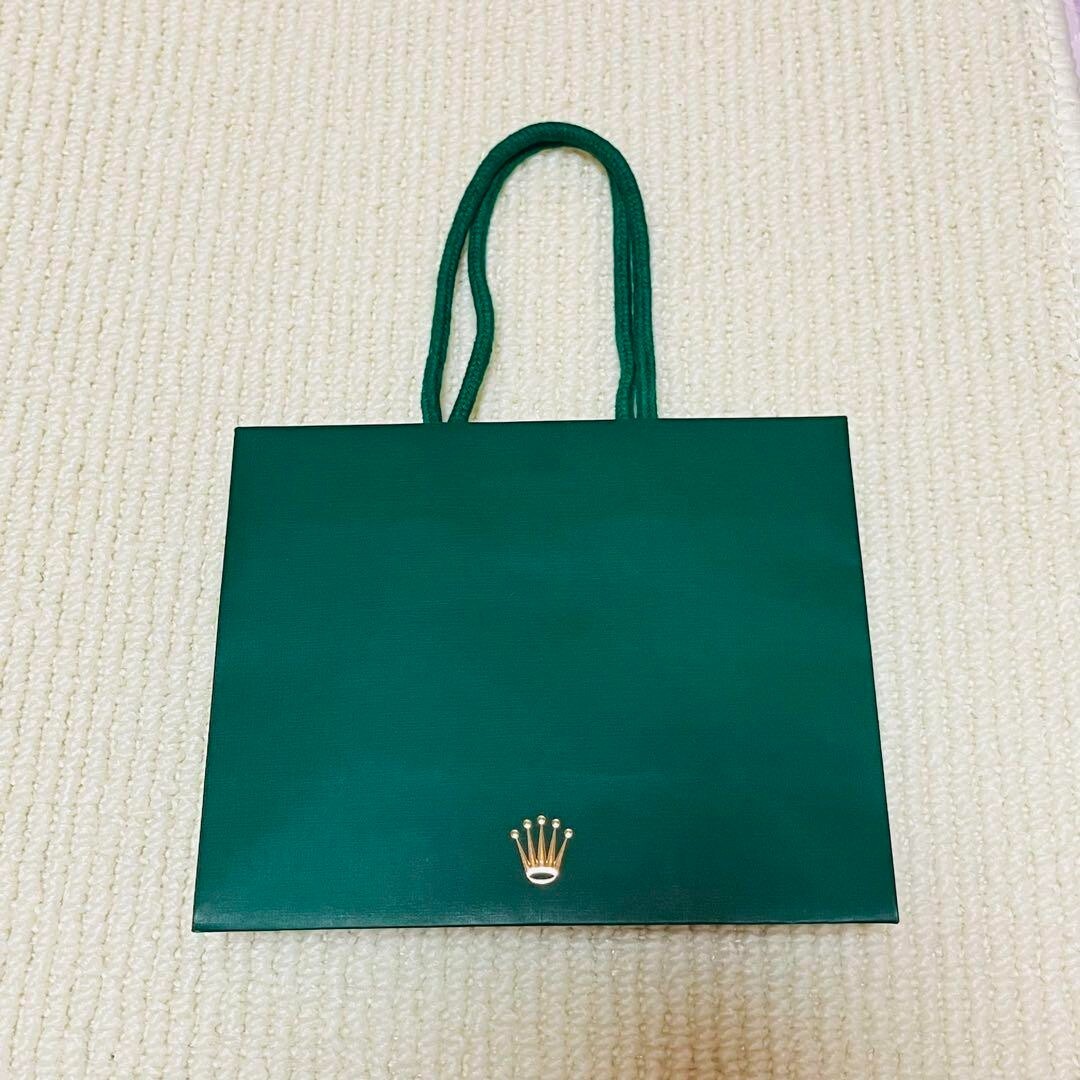 ROLEX 緑色レザーケース ROLEX Watch Case Green Leather Protection Watch Holder
