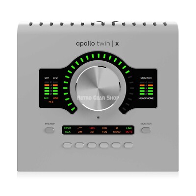Universal Audio Apollo Twin X DUO Gen 2 Studio+ Edition Thunderbolt Interface